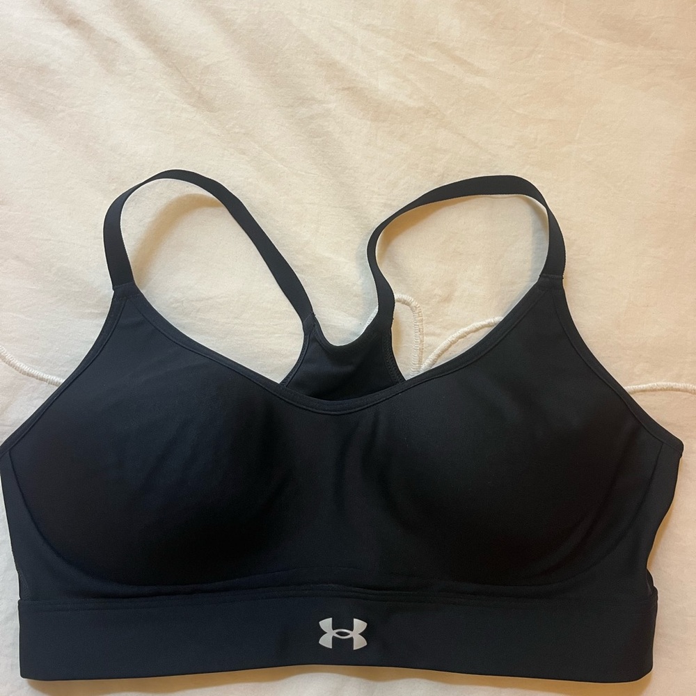 New Balance Black Padded Sports Bra